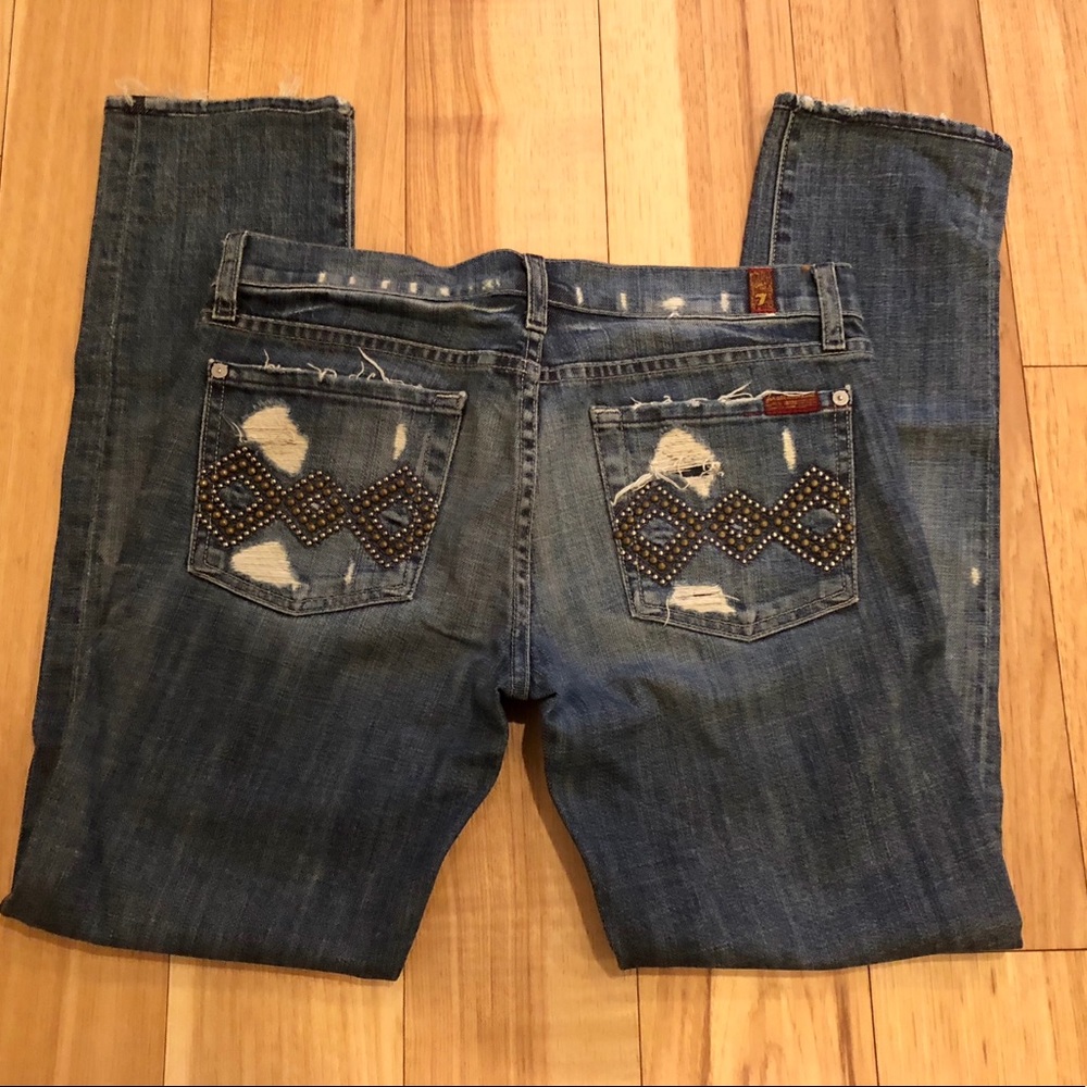 7 For All Mankind “Roxanne” Size 28 - Picture 4 of 6